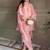 Graceful baby pink festive wear farshi salwar suit