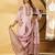 Women's cotton kota doria pink  embellished  hand block printed ready to wear full suit with straight pant & dupatta