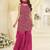 Rani georgette free size stitched suit with embroidery & zarkan work