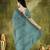 floral zari printed  chiffon ready to wear saree