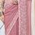 floral zari printed  chiffon ready to wear saree
