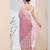 floral zari printed  chiffon ready to wear saree
