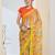 Bandhni printed chiffon ready to wear saree