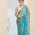 Bandhni printed chiffon ready to wear saree