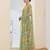 Bandhni printed chiffon ready to wear saree
