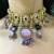 The leopard amethyst kundan set