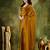 Solid silk blend ready to wear saree