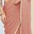 Solid silk blend ready to wear saree