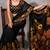 Geometeri print satin ready to wear saree
