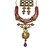 The amethyst tree of life necklace & earring set