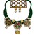 The regal peacock kundan necklace set