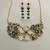 The multicolor kundan floral necklace & earring set