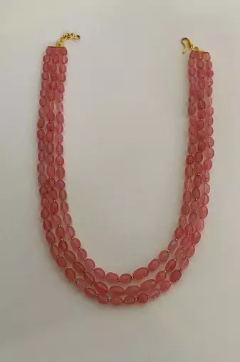 The purity pearl kundan groom necklace set