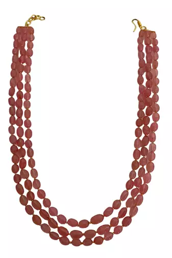 The purity pearl kundan groom necklace set