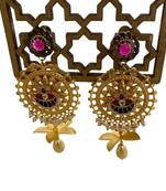The gilded bloom kundan earrings