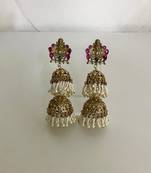 Divine lakshmi jhumka earrings
