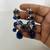 The sapphire cascade diamond earrings