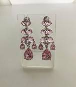 Gala pink diamond earrings