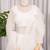 Designer White Sequins Embroidered Net Lehenga Choli with Soft Net Dupatta