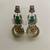The regal elephant fusion earrings