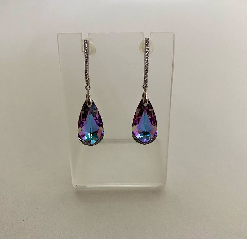 The celestial tear diamond earrings