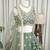 Designer Sage Green Chinon Silk Lehenga Choli with Gold Embroidery Border Dupatta