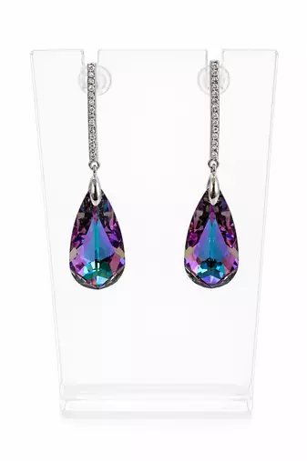 The celestial tear diamond earrings