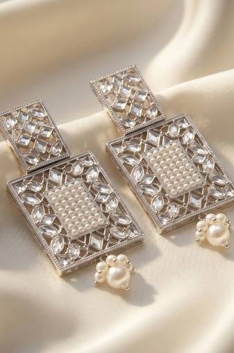   Western Classic Dangler Earrings With Gold Plating