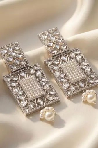  Western Classic Dangler Earrings With Gold Plating