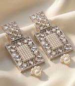   Western Classic Dangler Earrings With Gold Plating