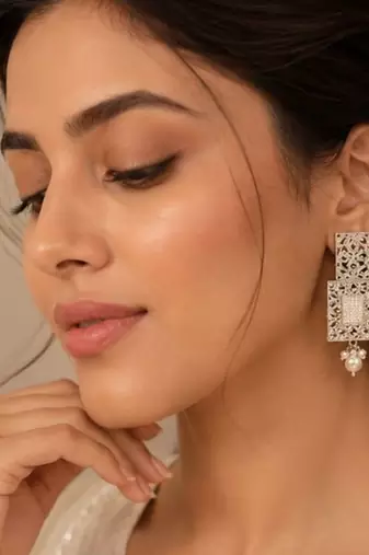   Western Classic Dangler Earrings With Gold Plating