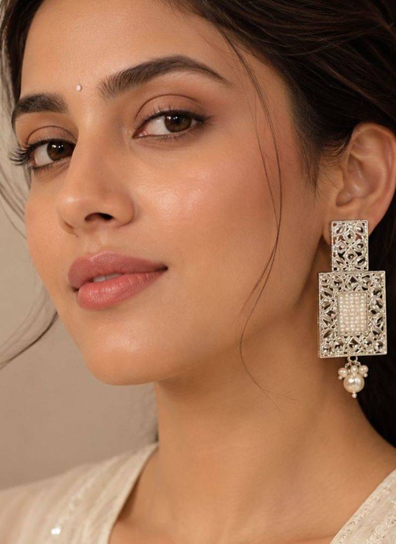   Western Classic Dangler Earrings With Gold Plating