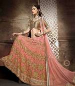 Designer Pink Embroidered Lehenga Choli
