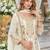 Off white heavy chinon with embroidery ready made sharara suit (free size)