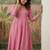 yoke  embroidered kurta & palazzos kurta sets