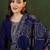 floral embroidered kurta with trouser & dupatta