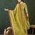 floral embroidered a-line kurta trouser with dupatta
