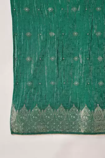 women silk blend embroidered kurta sets with dupatta