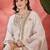 zari  women sequence embroidered straight kurta & trousers with dupatta