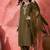 women ethnic motifs yoke design regular sequinned kurta set