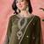 women ethnic motifs yoke design regular sequinned kurta set