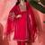 women ethnic motifs embroidered kurta with trousers & dupatta