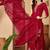 women floral embroidered regular sequinned kurta with palazzos & with dupatta