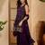 floral embroidered square neck sequinned kurta & palazzo with dupatta