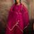 embroidered sequence kurta & palazzos with dupatta set
