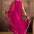 embroidered sequence kurta & palazzos with dupatta set