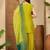 ethnic motifs embroidered zari kurta with sharara & dupatta