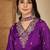 sequence embroidered straight kurta sharara with dupatta