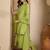 embroidered  round neck kurta & trousers kurta sets