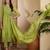 embroidered  round neck kurta & trousers kurta sets
